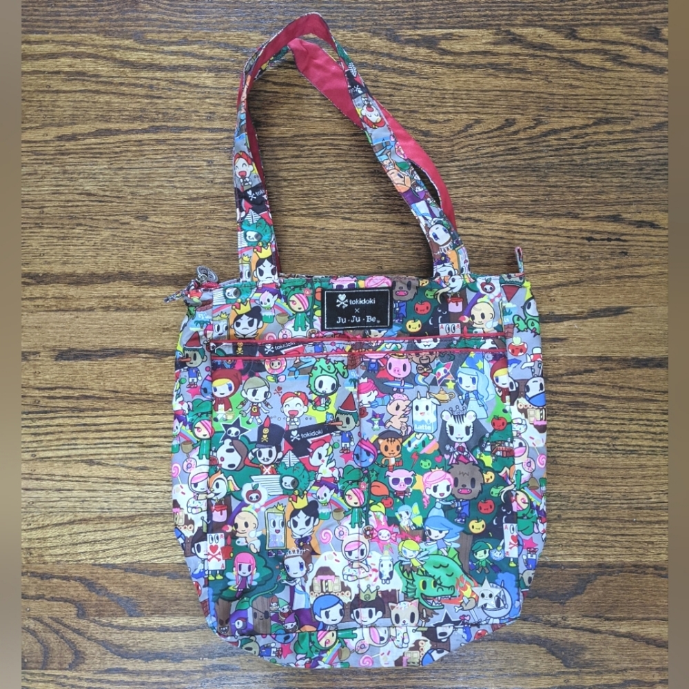Tokidoki Ju-Ju-Be Tote Bag Fairytella print